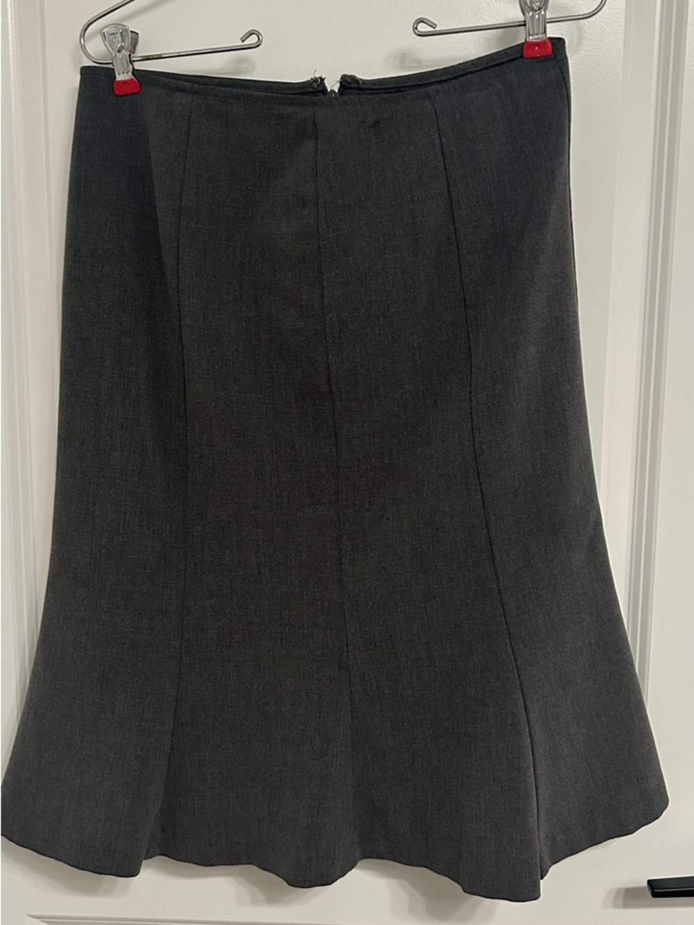 Apostrophe Dark Charcoal A-Line Skirt